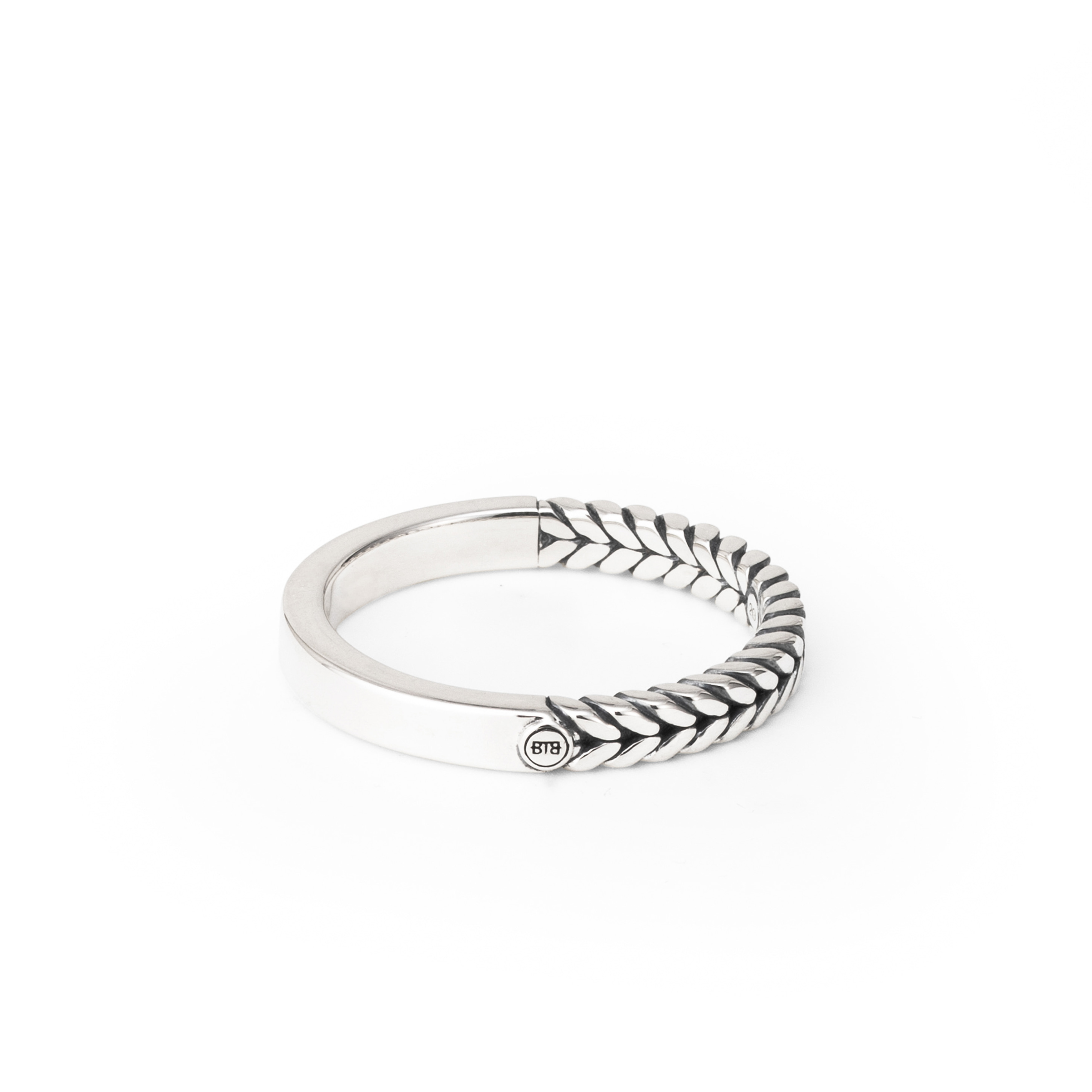 Barbara Mini Dual Ring Silver